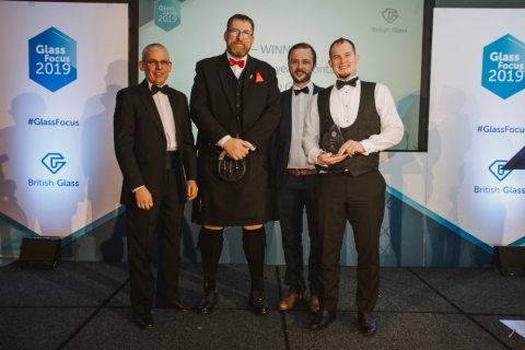 The Ardagh Group collect the Design of the Year - container award