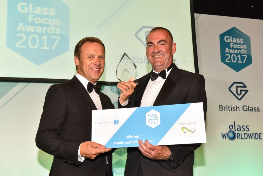 Ardagh Group collects the Glass Focus Award for Health and Safety Action