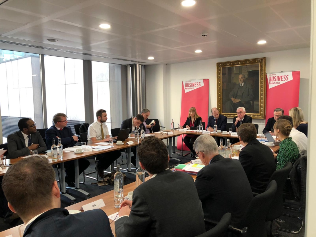 British Glass represents members at Labour manifesto engagement day.